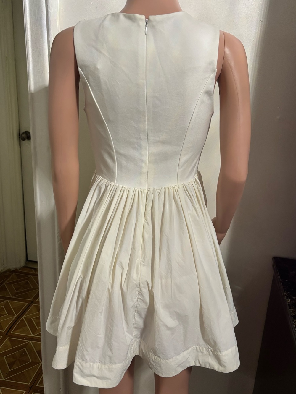 NWT BHLDN by Anthropologie Sleeveless Scoop-Neck Fit & Flare Mini Dress - Picture 7 of 15